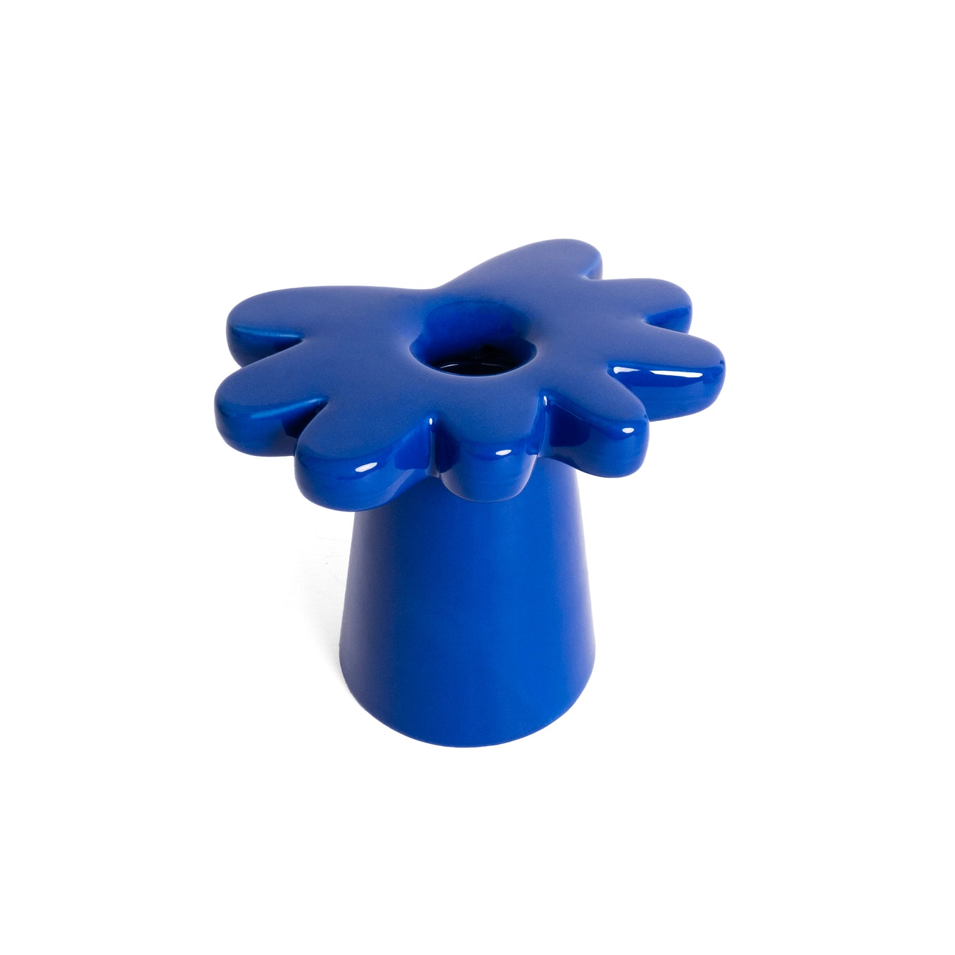 Blue Daisy Vase