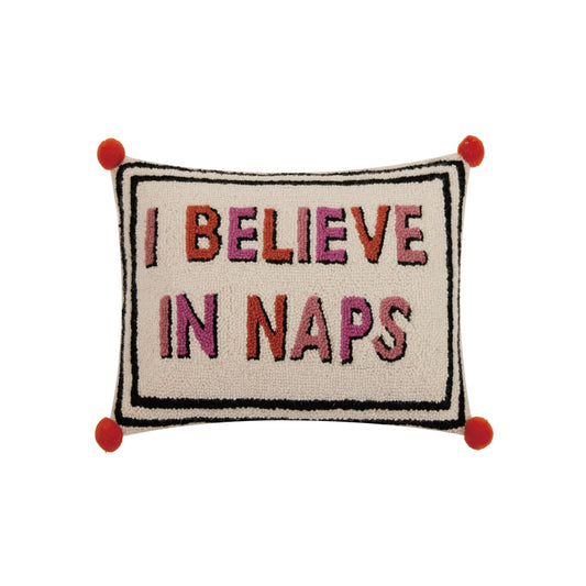 I Believe In Naps Cushion JUNE PRE ORDER
