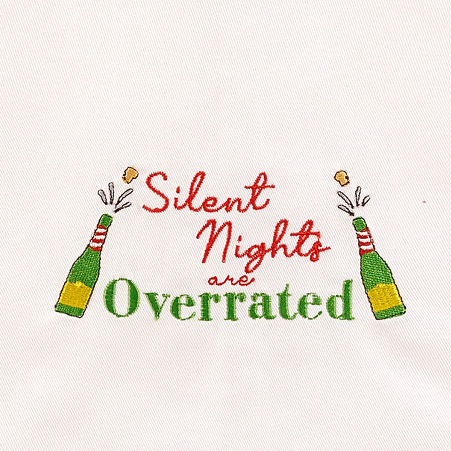 Silent Nights Dish Towel