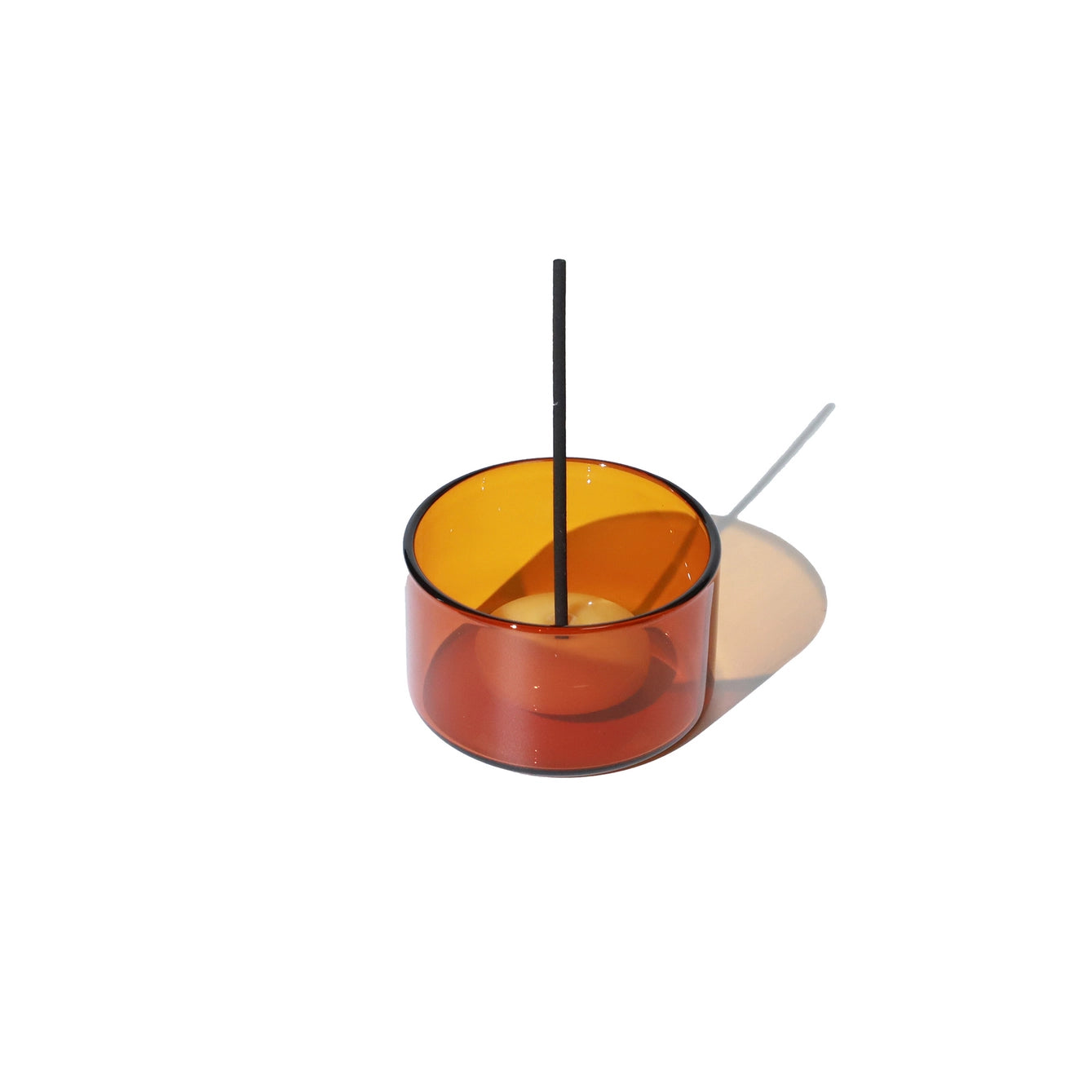 Amber Glass Incense Holder PRE ORDER