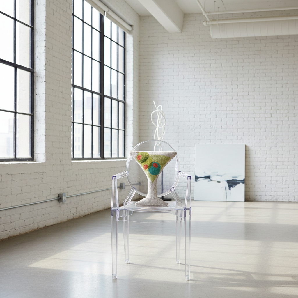 I Like It Dirty Martini Cushion