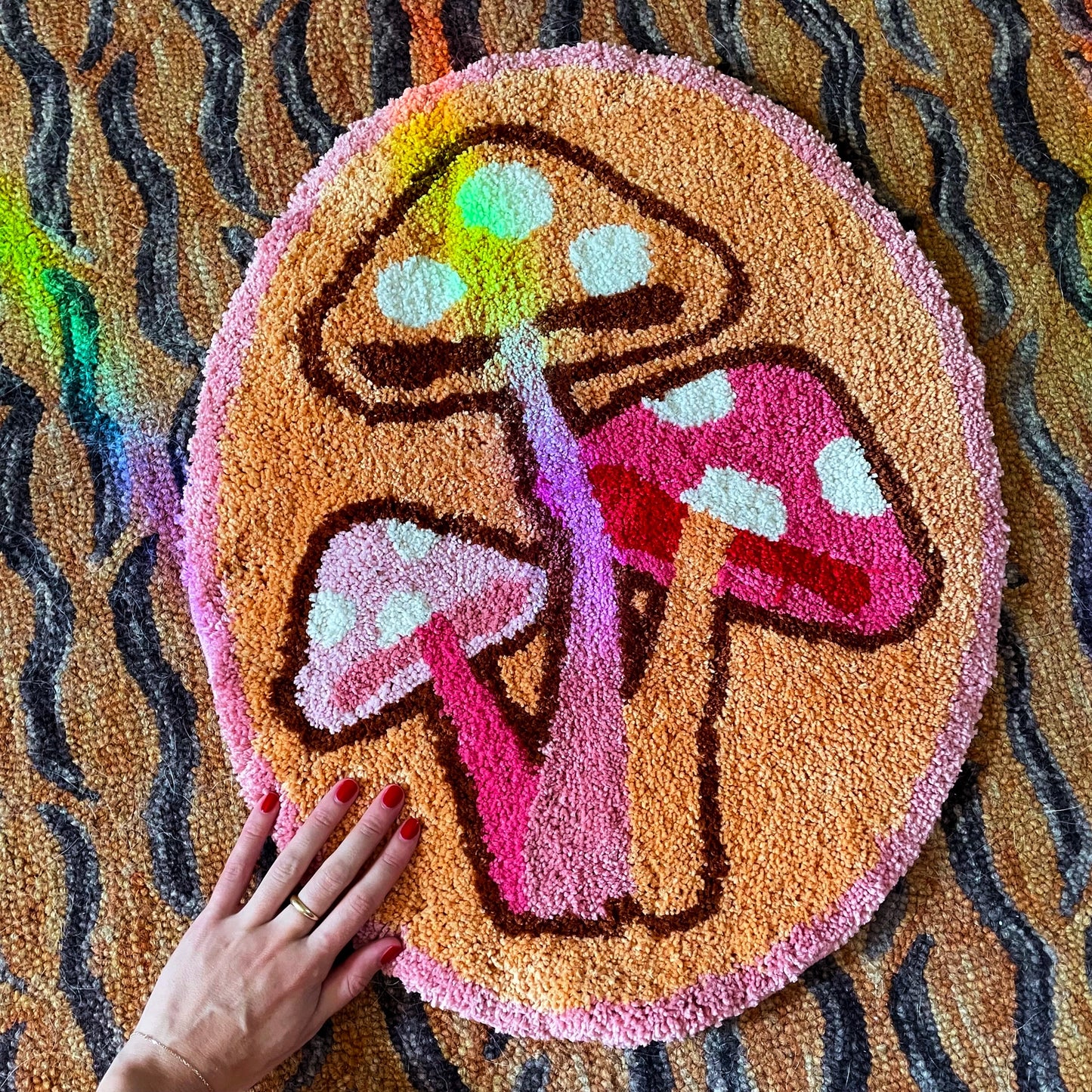 Mini Mushrooms Rug