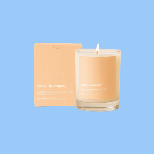 Social Butterfly Candle PRE ORDER
