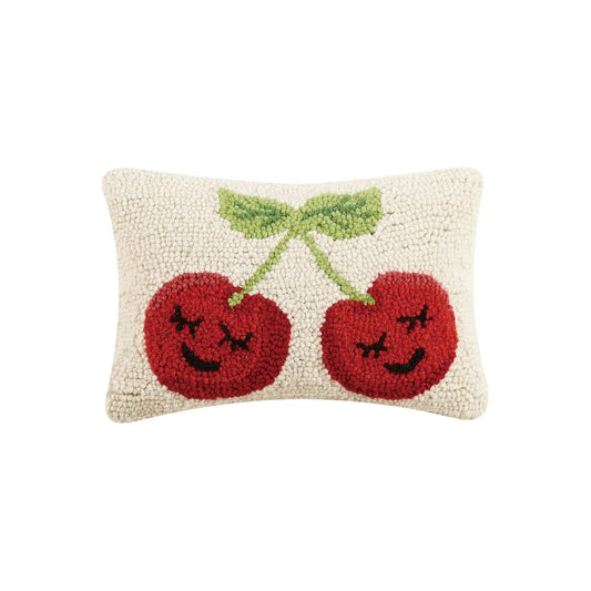 Happy Cherries Cushion 8"x12"