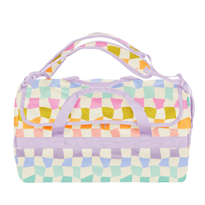 Warped Check Travel Bag PRE ORDER
