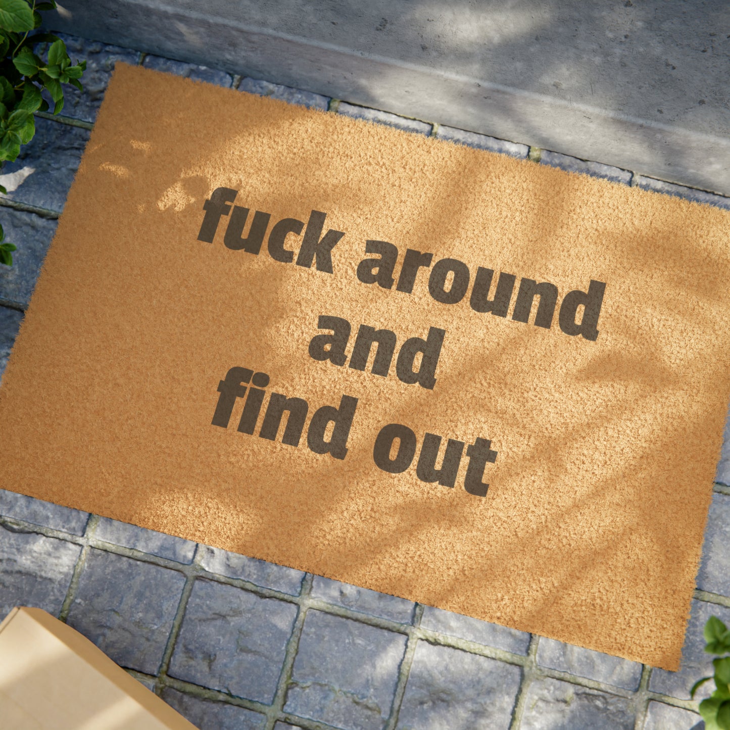 Fuck Around Doormat