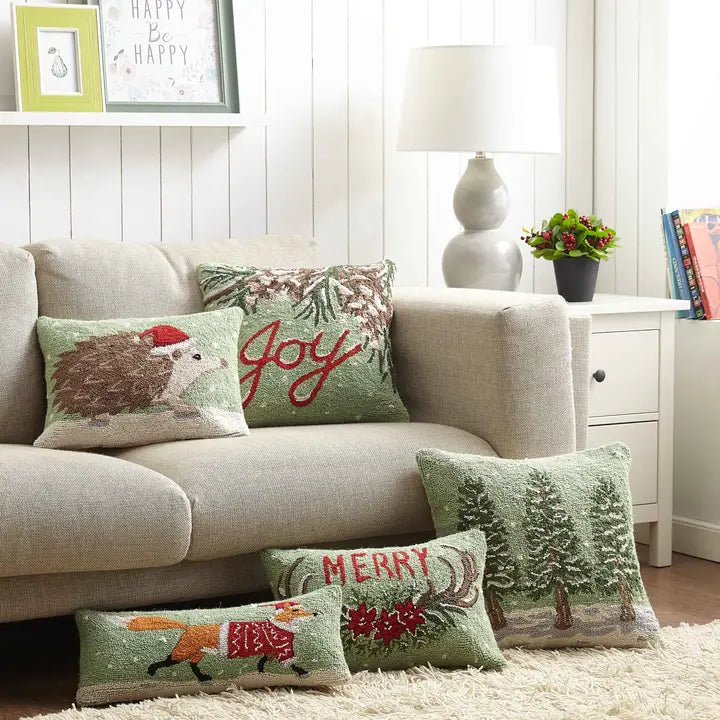 Winter Pine Cushion