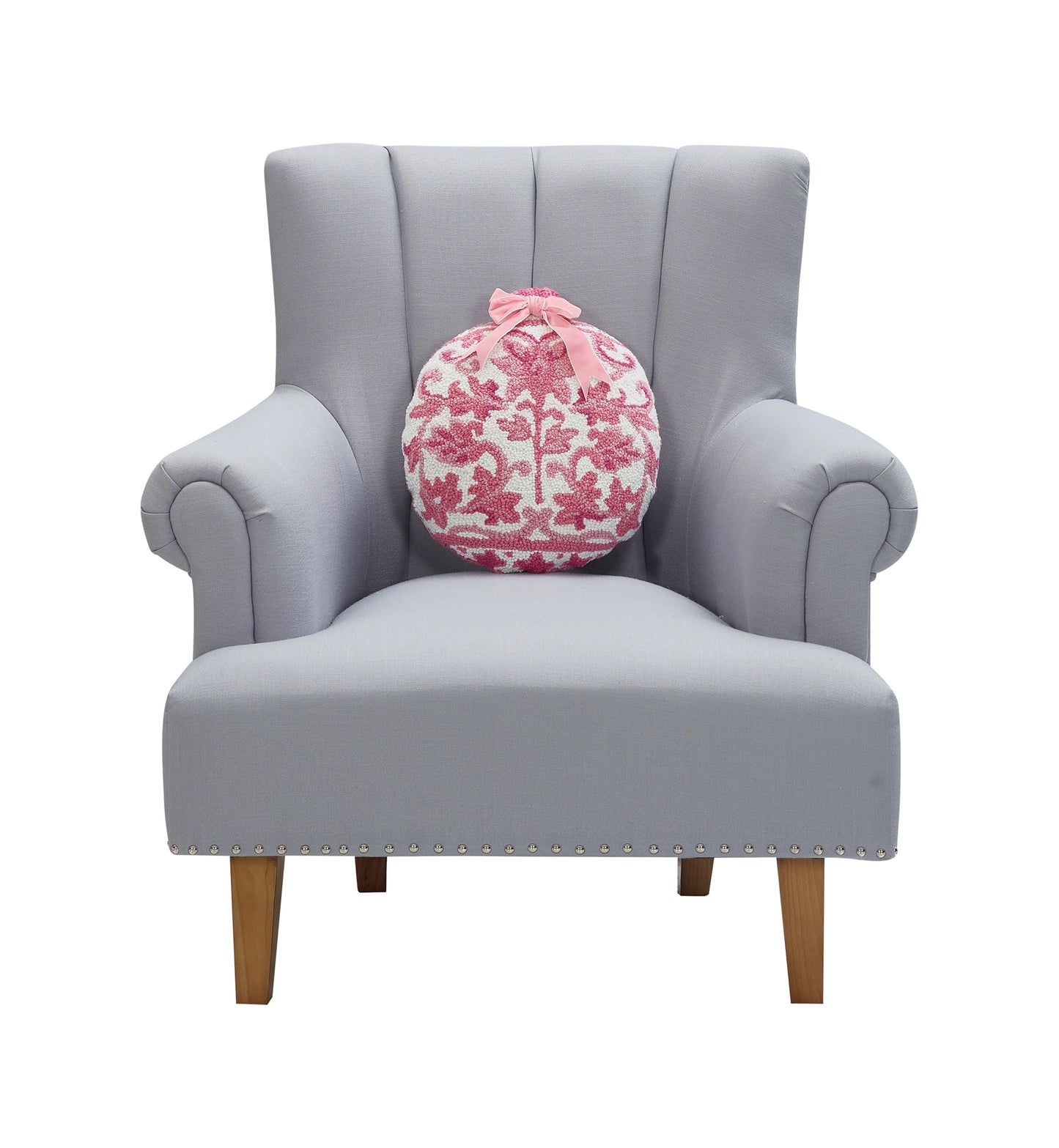 Chinoiserie Ball with Bow Cushion PRE ORDER