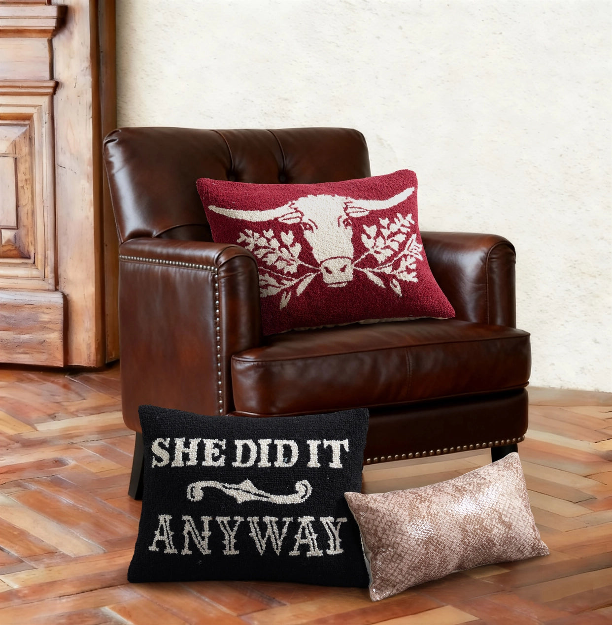 She Did It Anyway Cushion PRE ORDER