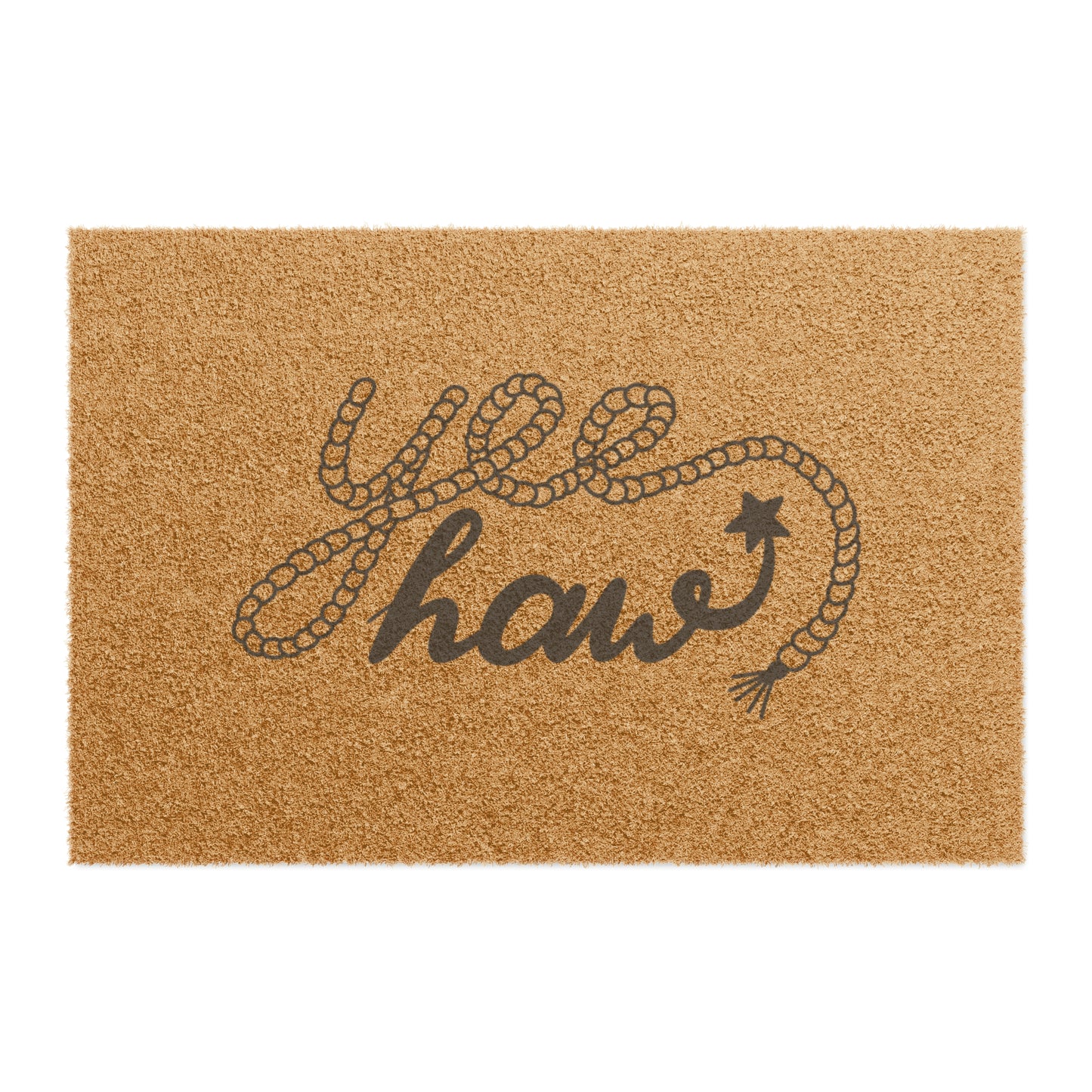 Yee Haw Rope Doormat