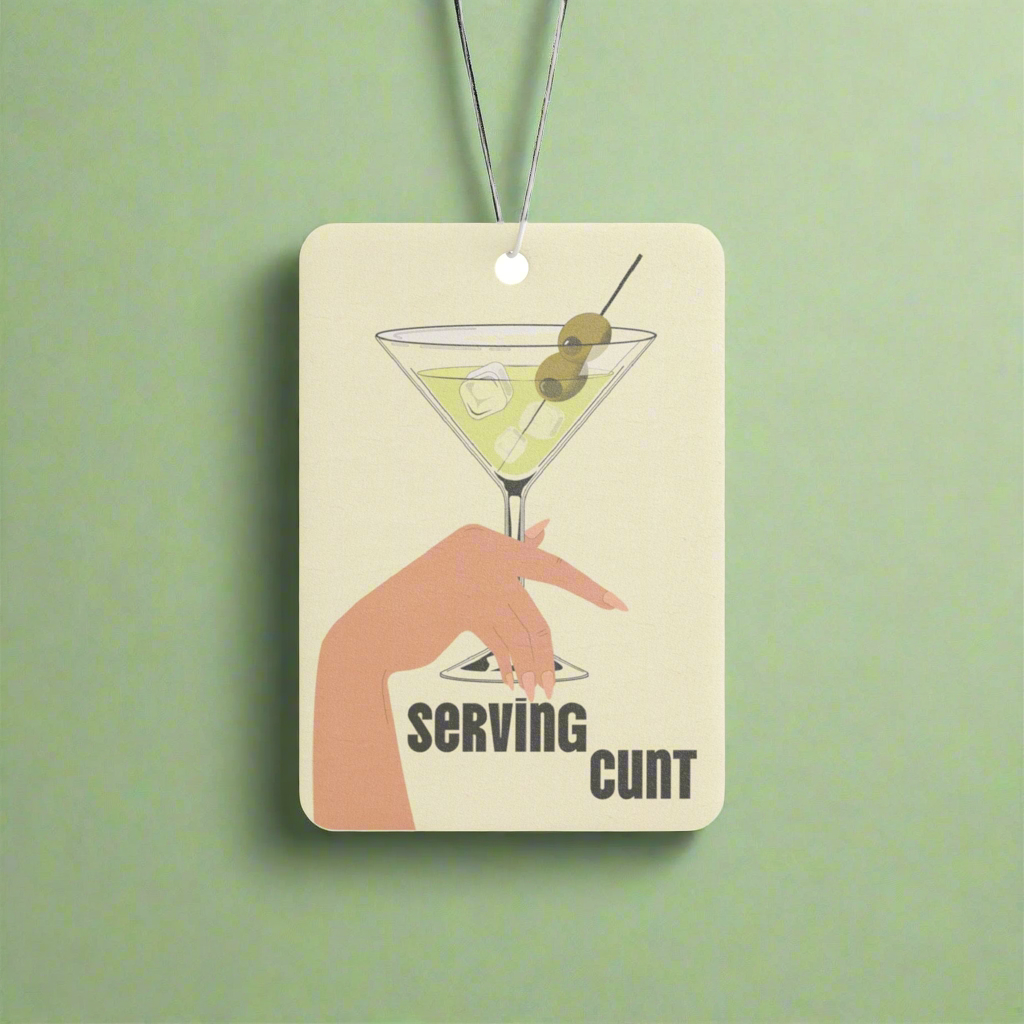 Serving Cunt Air Freshener – The Milkbar Collective