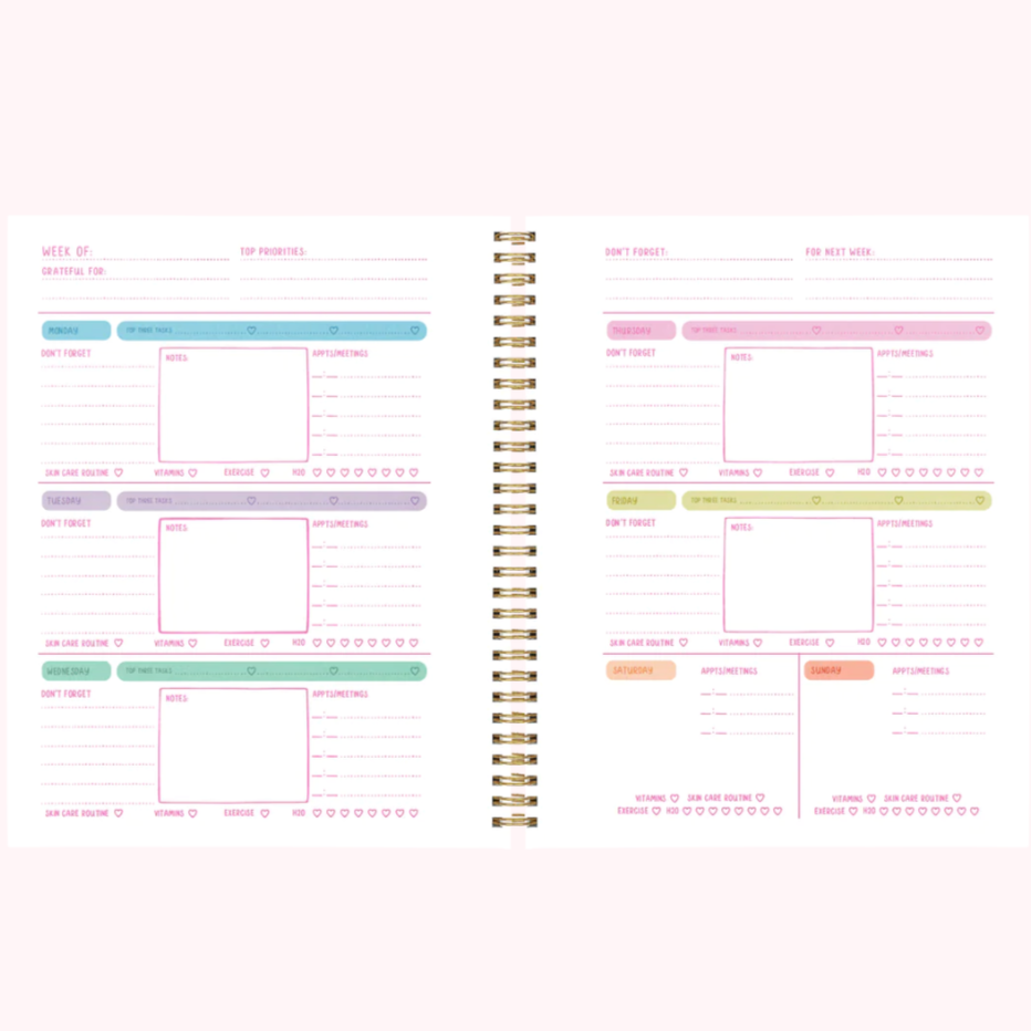 Trippy Hippy Perpetual Planner Goal Getter Lite PRE ORDER