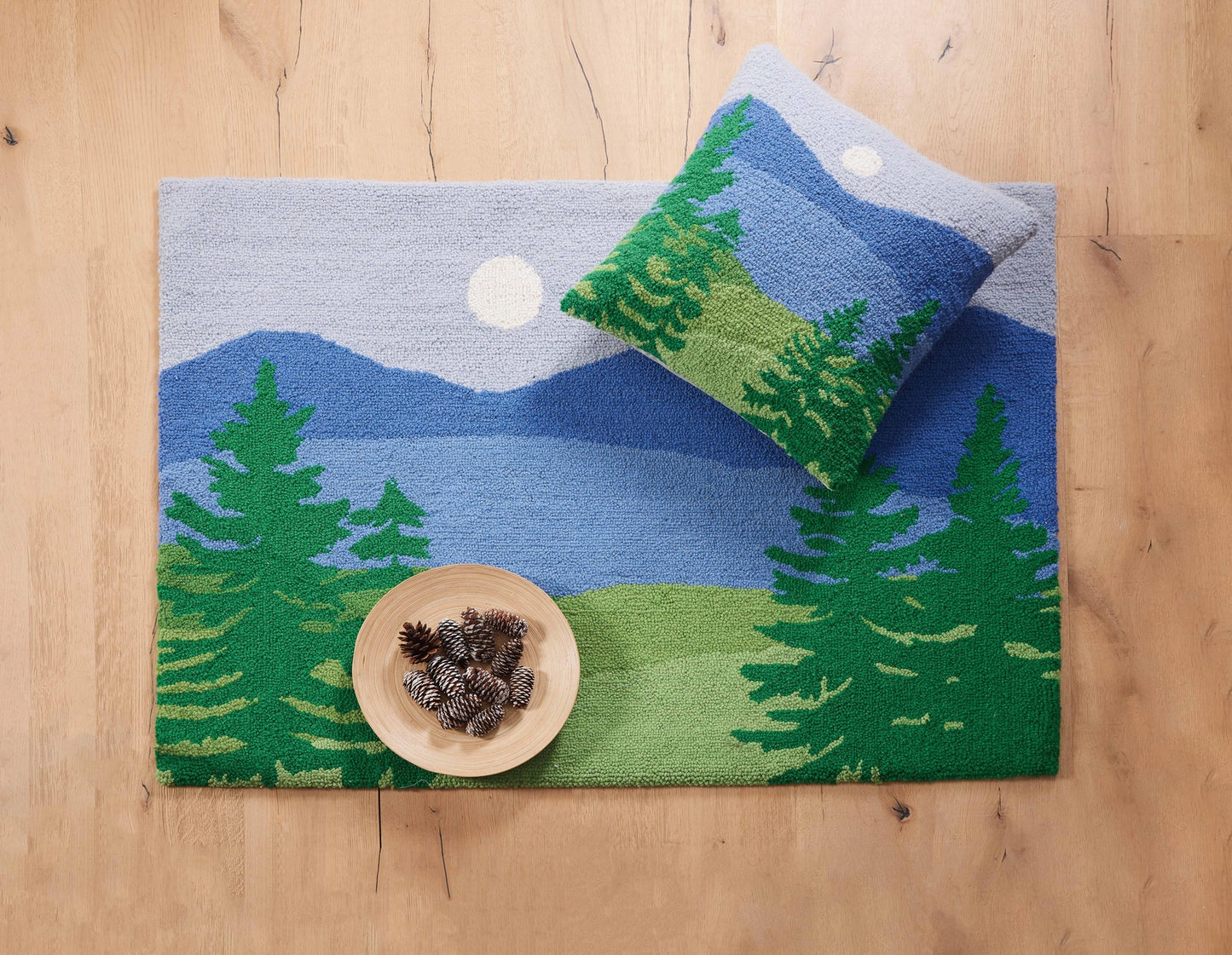 Forest Wool Rug 2x3 PRE ORDER