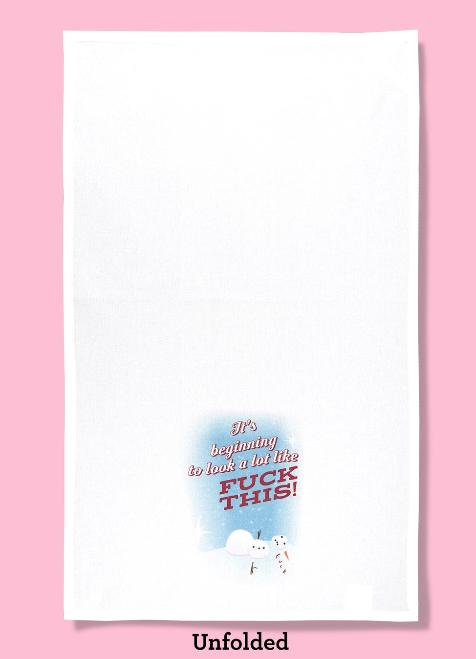 It's Beginning To Look A Lot Like Fuck This Dish Towel