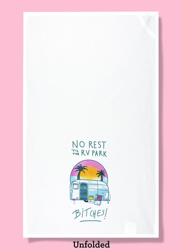 RV Bitches Dish Towel