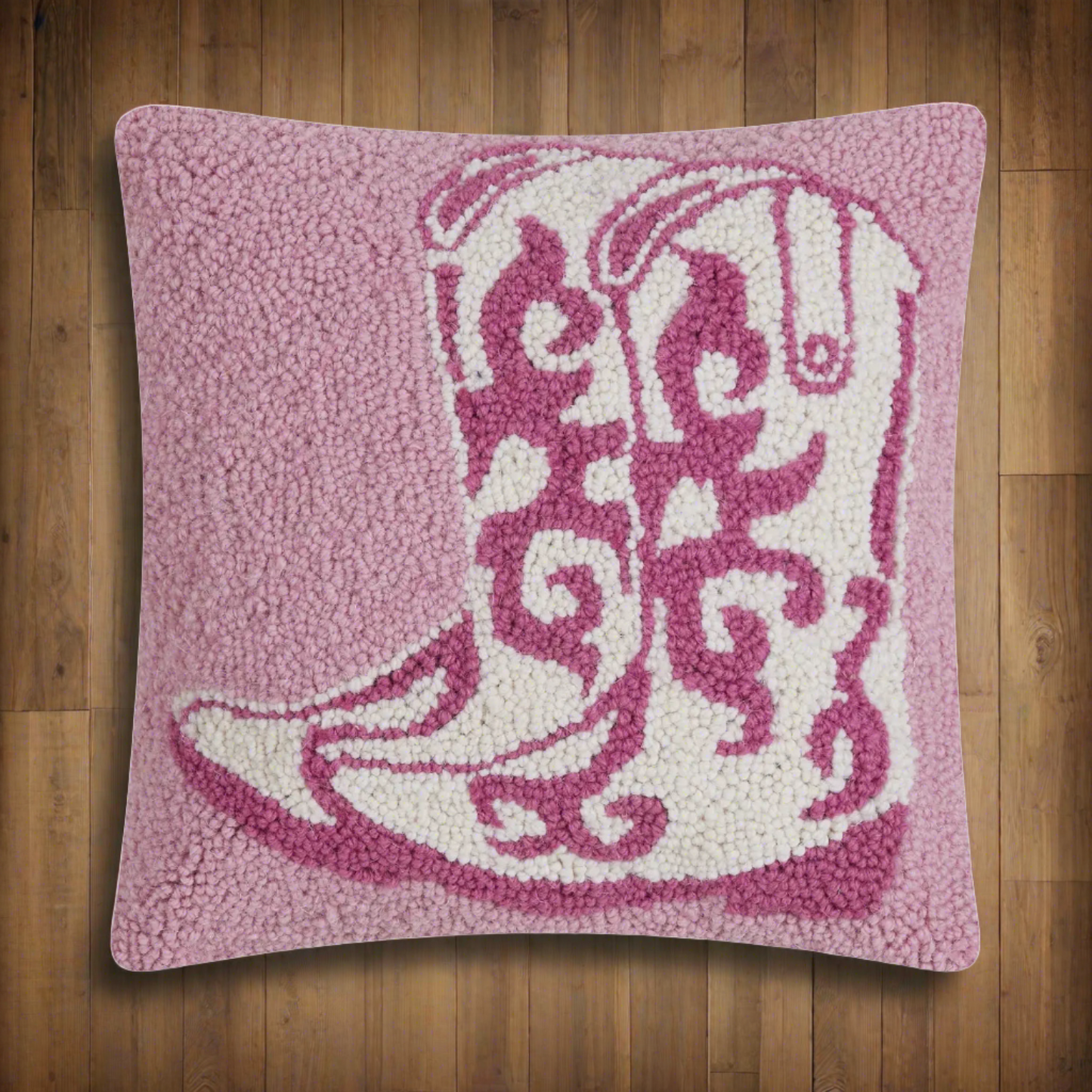 Pink Cowgirl Boots Cushion PRE ORDER