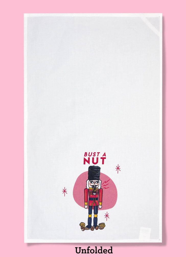 Bust a Nut Dish Towel