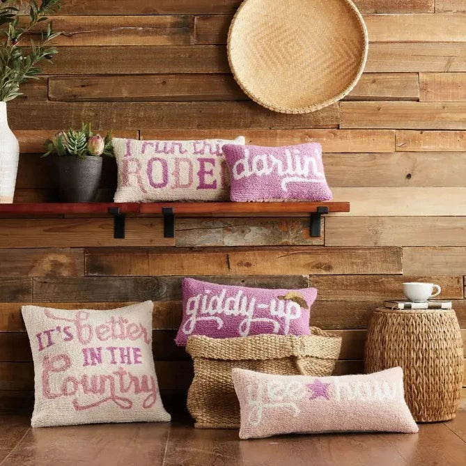 Run This Rodeo Cushion FEBRUARY PRE ORDER