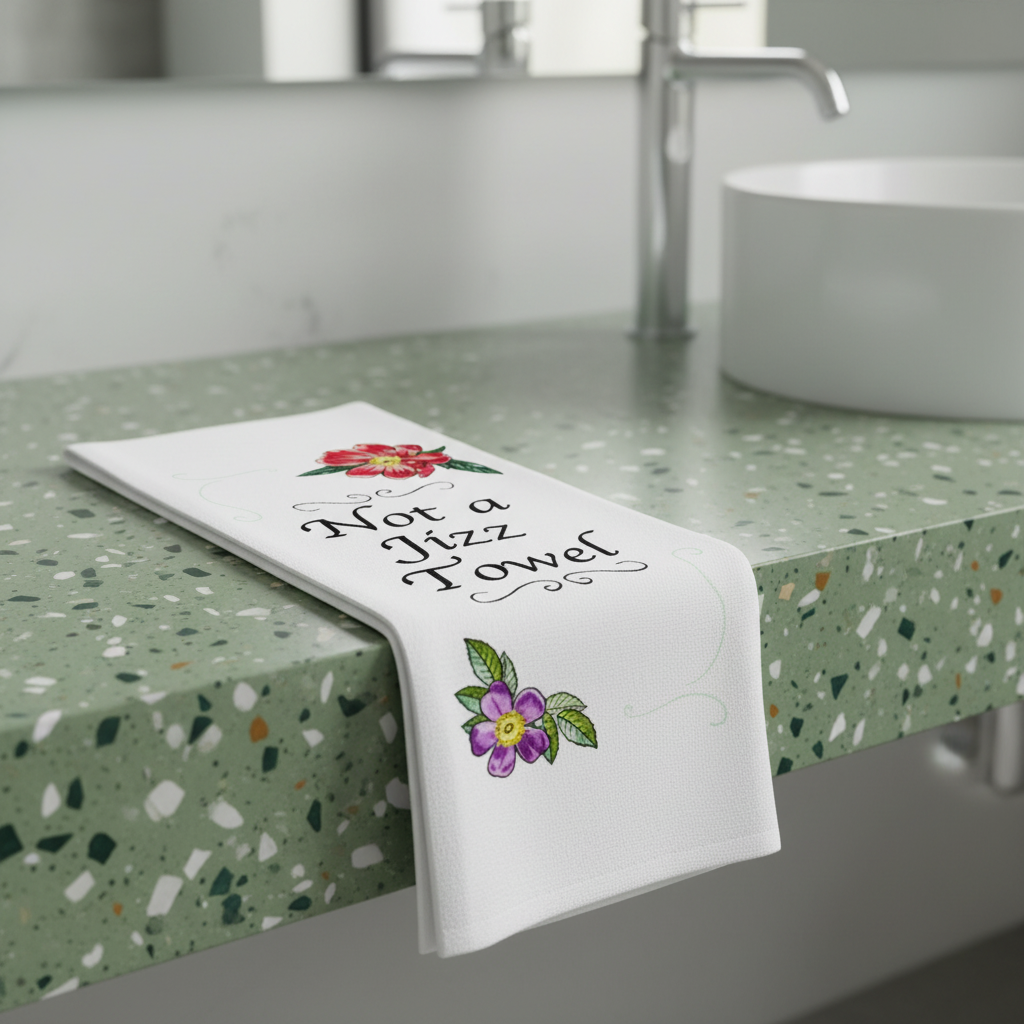 Not A Jizz Towel Dish Towel PRE ORDER