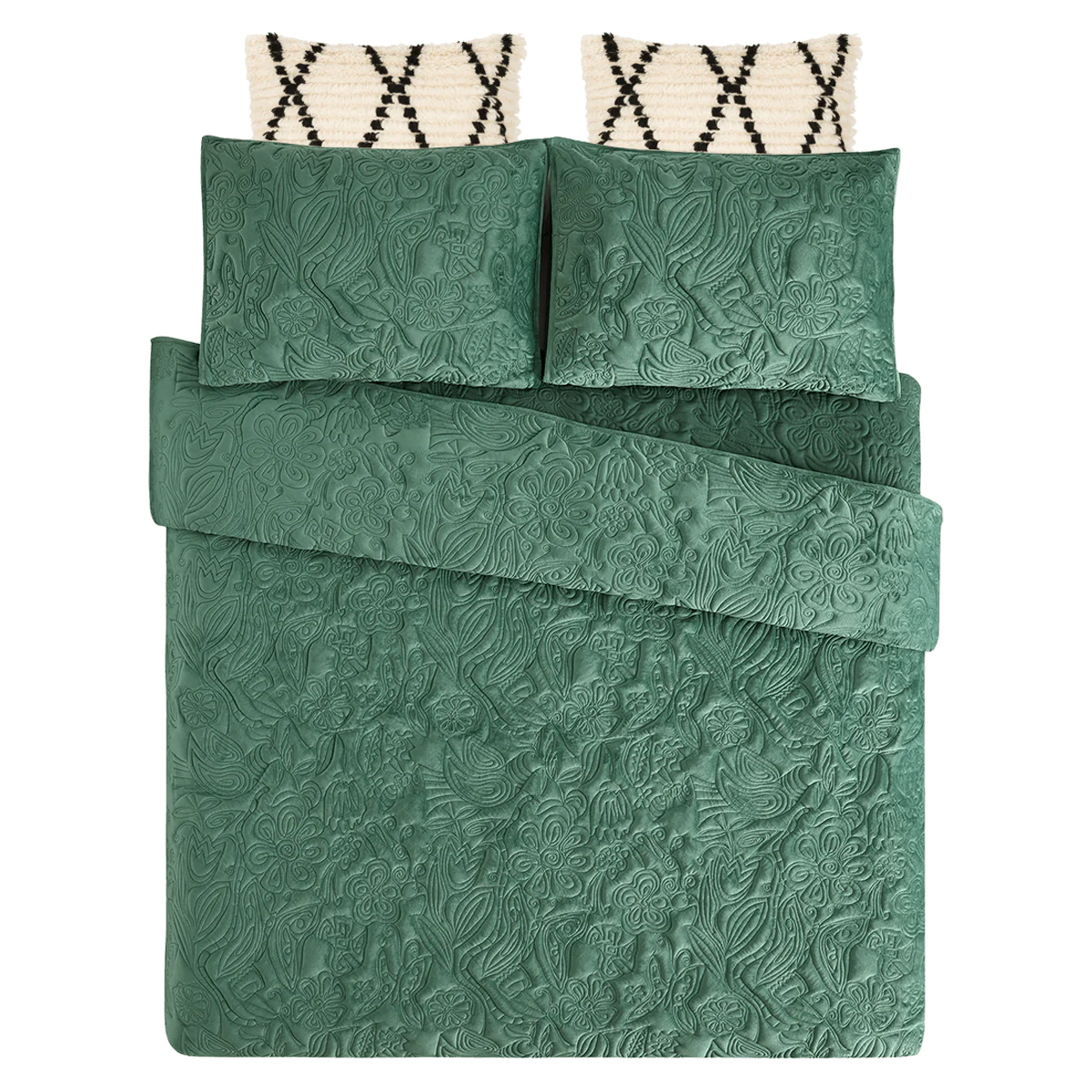 Secret Garden Velvet 3 PC Quilt Set PRE ORDER