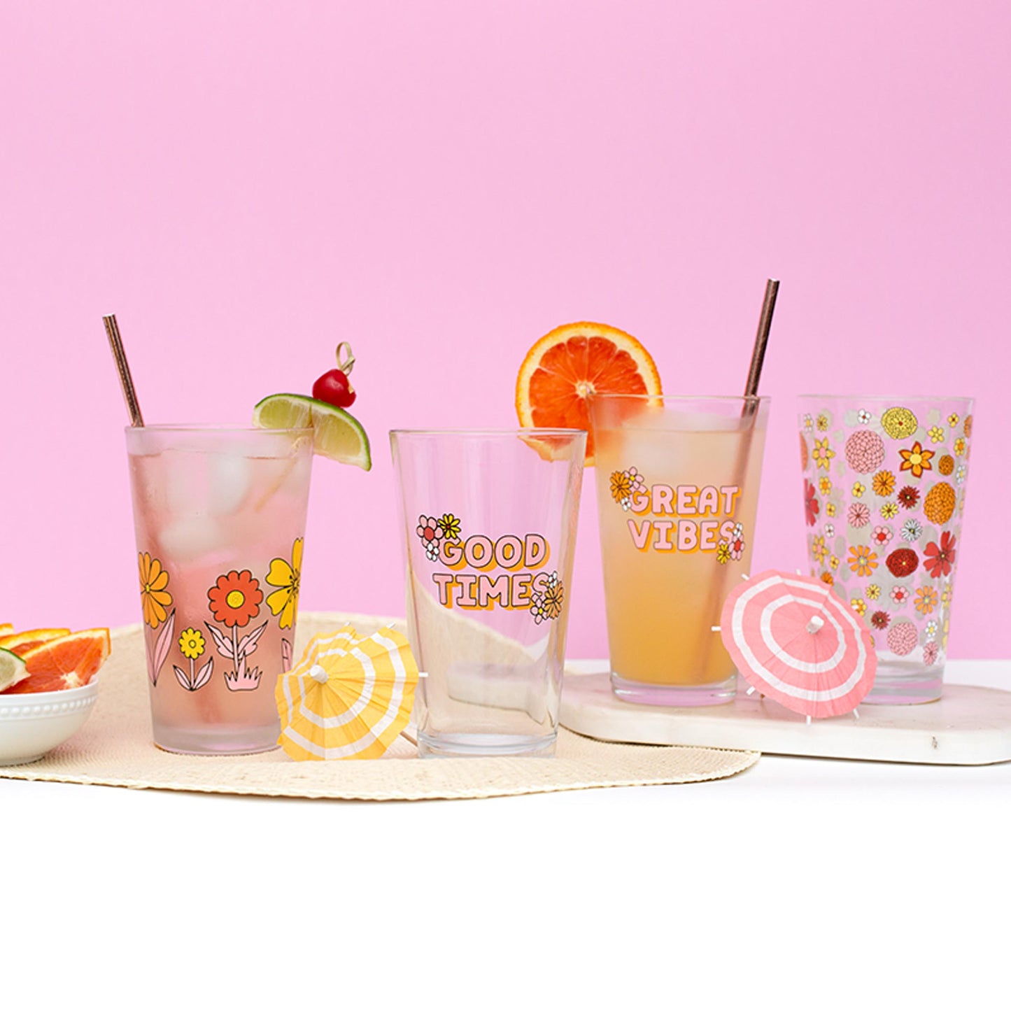Fleetwood Great Vibes Pint Glass