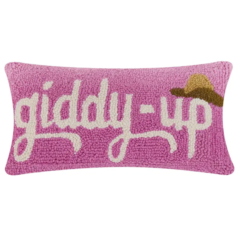 Fashion pink glitter cushion