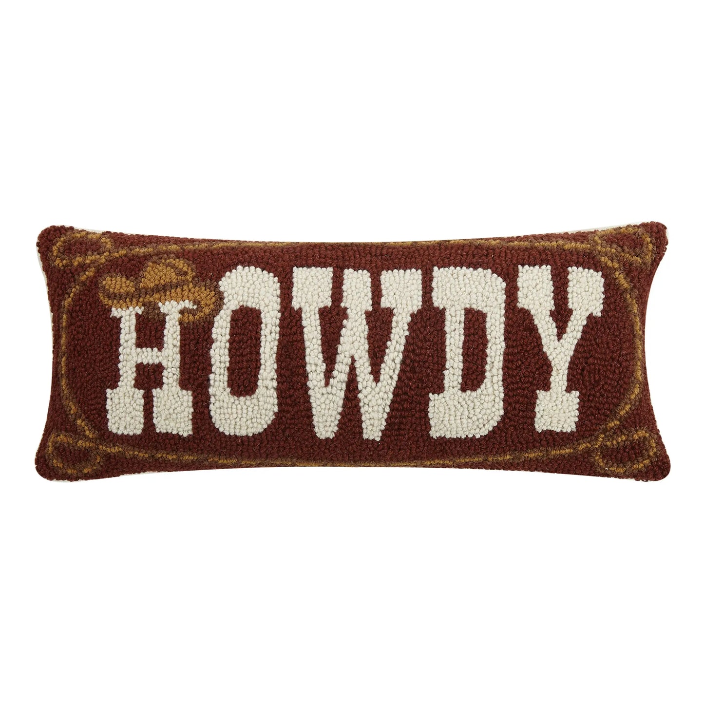 Howdy Cowboy Lumbar Cushion JUNE PRE ORDER