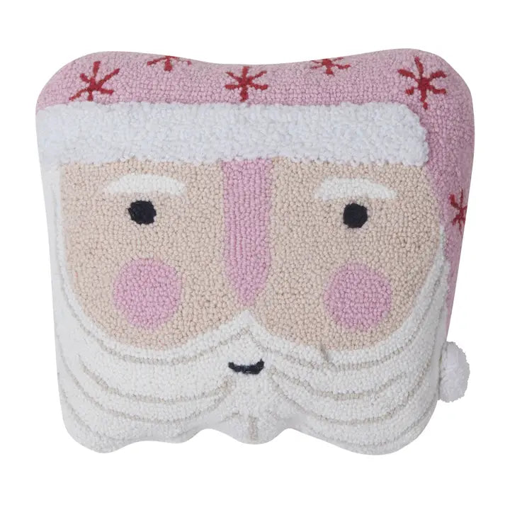 Pink Santa Cushion PRE ORDER