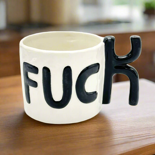 B & W F*CK Mug