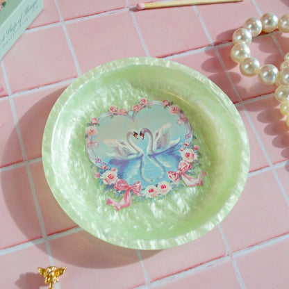 Cutesy Swan Acrylic Tray