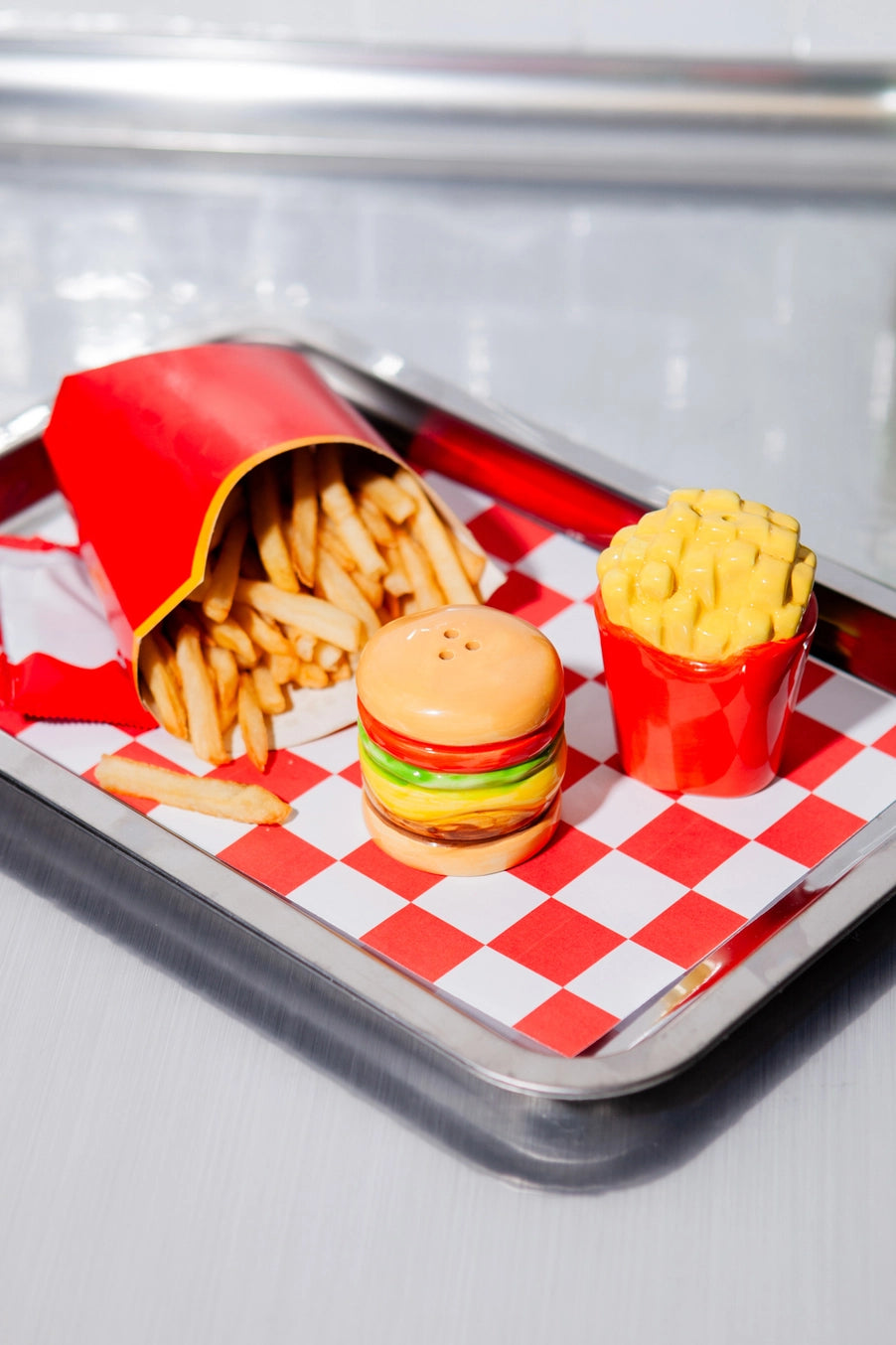 Burger & Fries S & P Shakers PRE ORDER