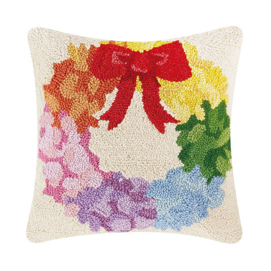 Rainbow Wreath Cushion PRE ORDER
