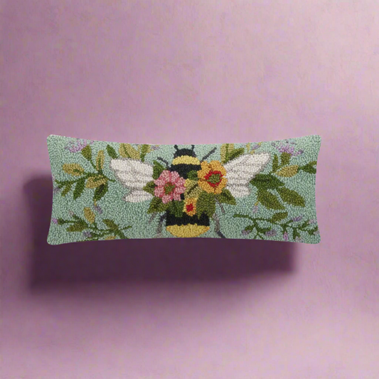 Floral Bee Cushion PRE ORDER