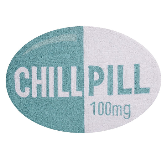 Chill Pill 100% Wool Rug MAY PRE ORDER