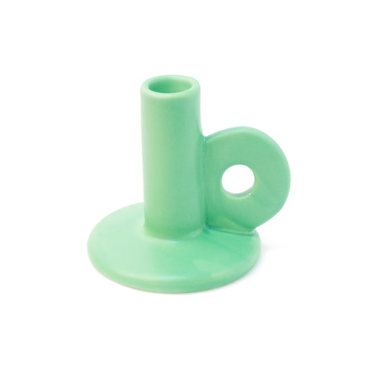 Green Candle Holder