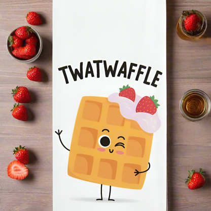 TWATWAFFLE Dish Towel