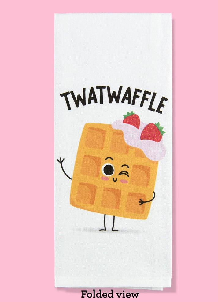 TWATWAFFLE Dish Towel