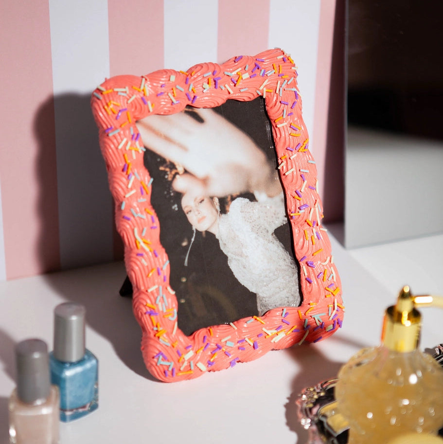 Pink Frosting Cake Frame PRE ORDER