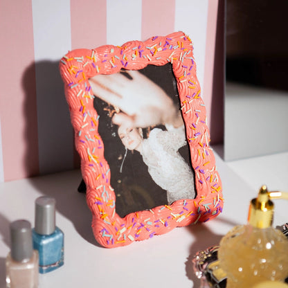 Pink Frosting Cake Frame PRE ORDER