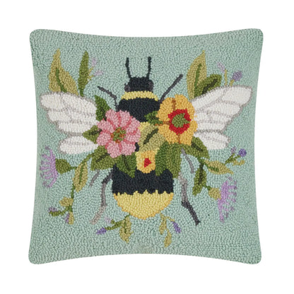 Floral Bee Cushion APRIL PRE ORDER