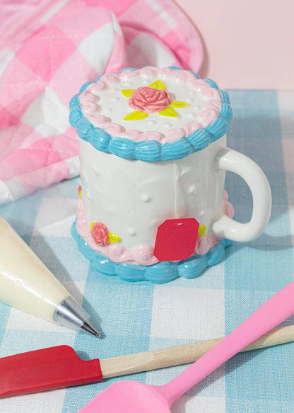 Party Cake Mug with Lid