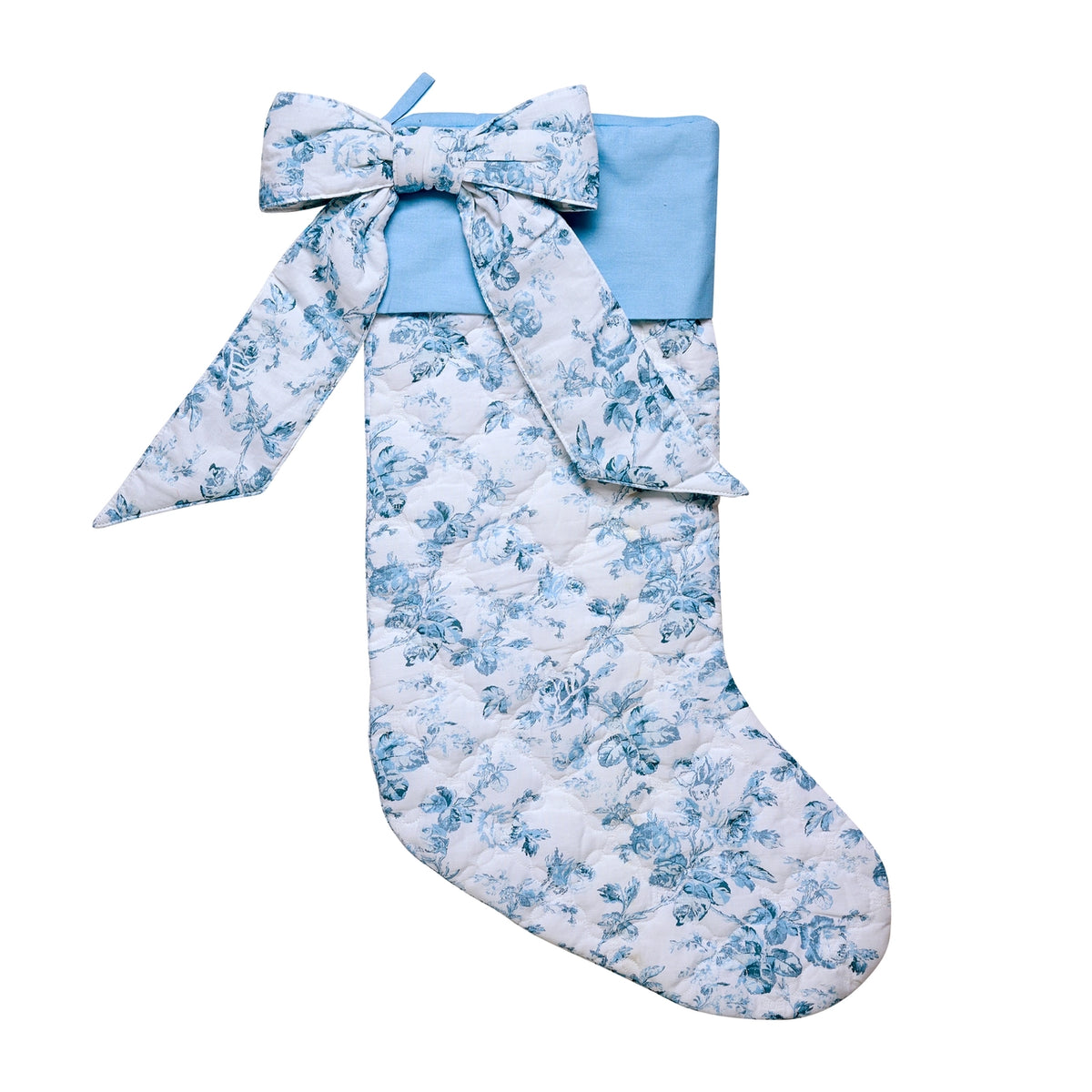 Quilted Maisie Blue Stocking PRE ORDER