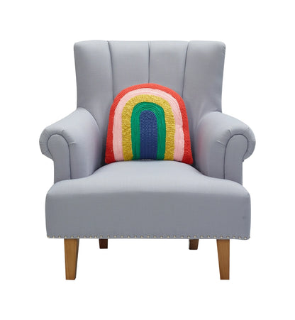 Rainbow Embroidered Cushion PRE ORDER