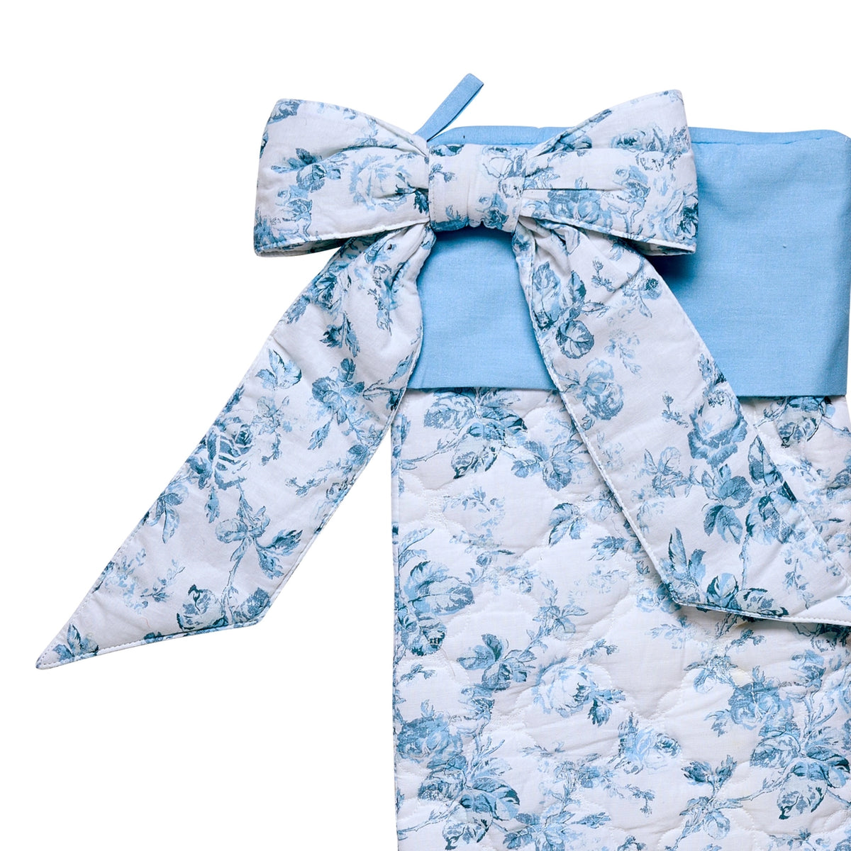 Quilted Maisie Blue Stocking PRE ORDER