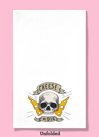 Cheese OR Die Dish Towel