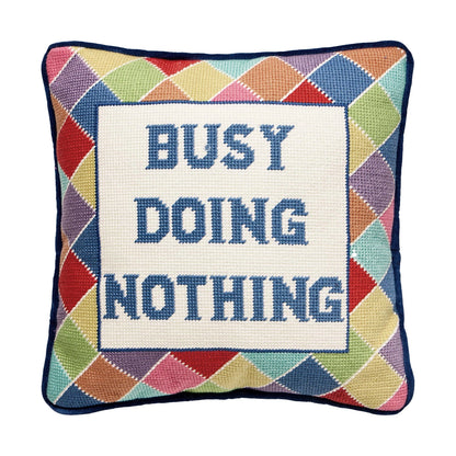 Busy Doing Nothing Cushion PRE ORDER