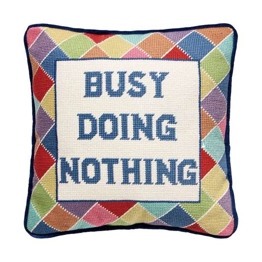 Busy Doing Nothing Cushion PRE ORDER