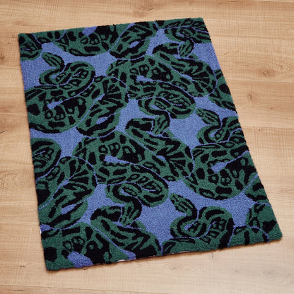 Green Snakes Rug PRE ORDER