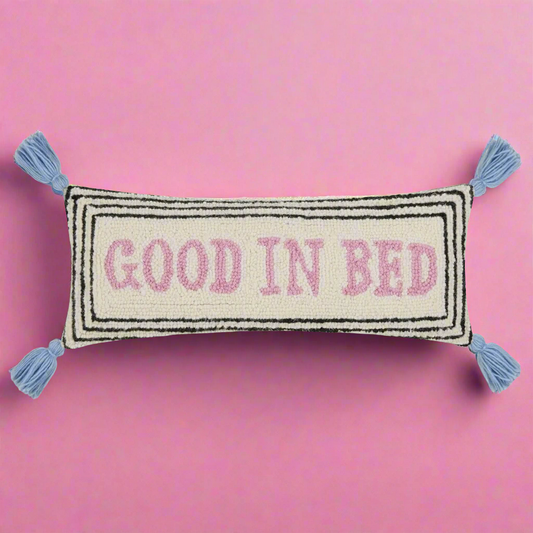DECEMBER PRE ORDER Good In Bed Lumbar Cushion PRE ORDER