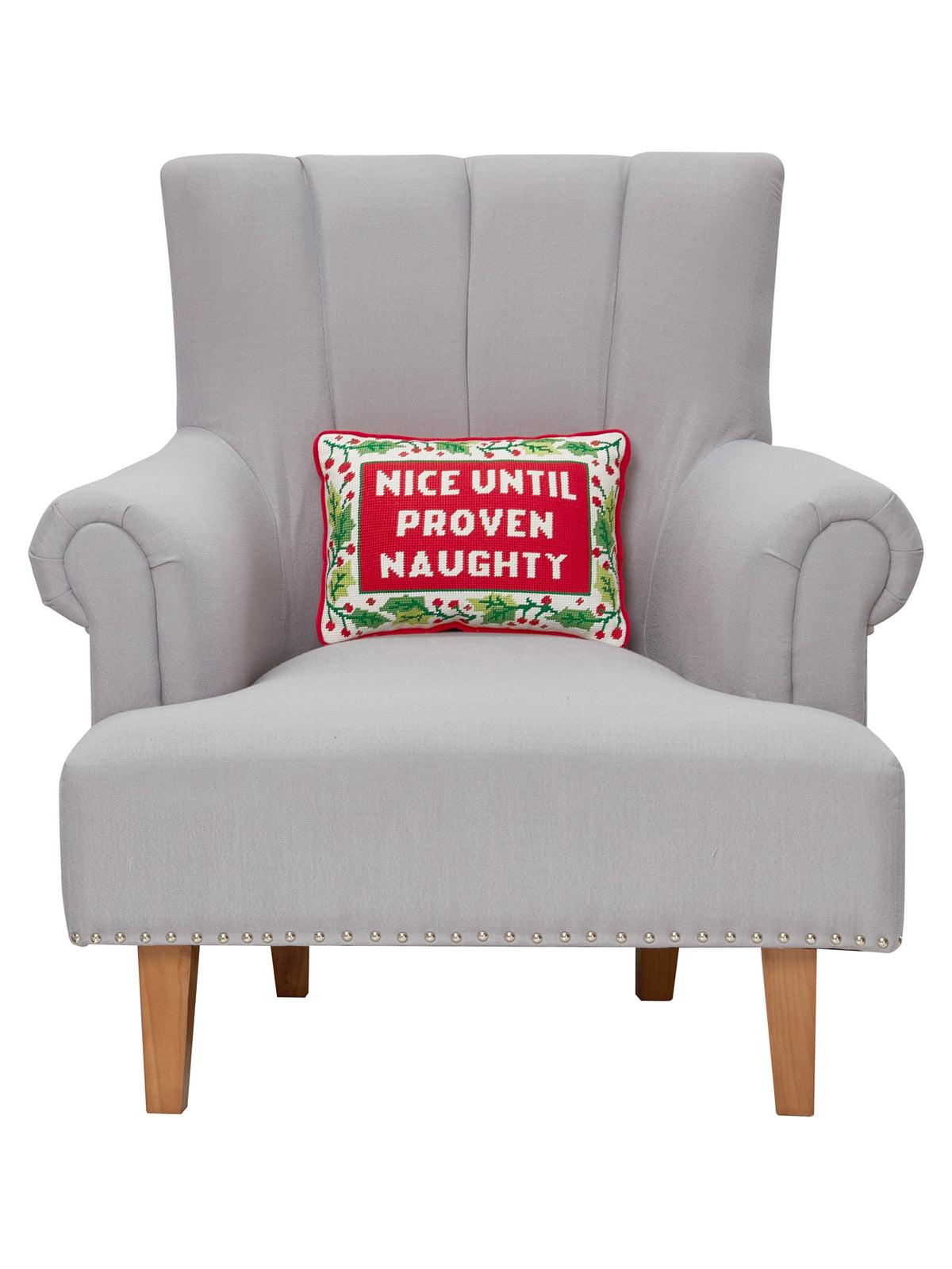 Nice Until Proven Naughty Cushion PRE ORDER